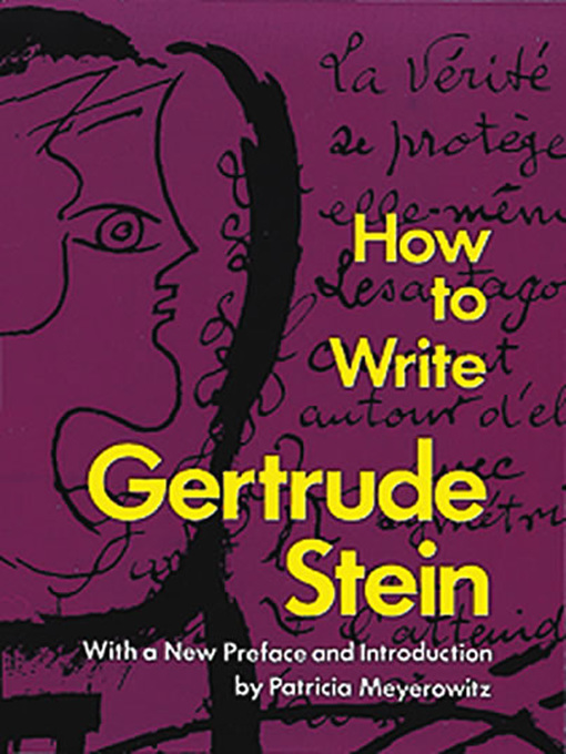 Title details for How to Write by Gertrude Stein - Available